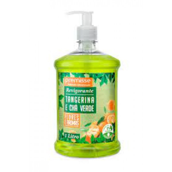 SABONETE PREMISSE TANGERINA E CHA VERDE 450 ML COM PUMP UN