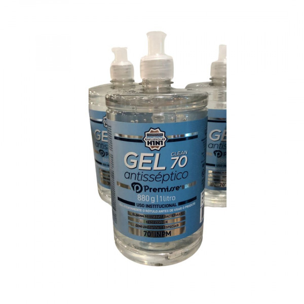 GEL CLEAN ANTISSÉPTICO PREMISSE  70º INPM 1L