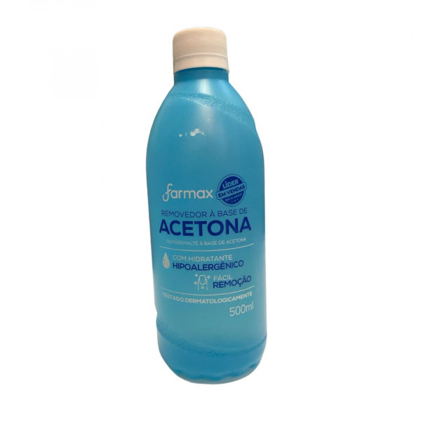 REMOVEDOR  BASE ACETONA FARMAX 500ML