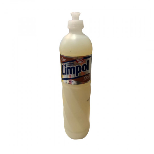 DETERGENTE  LÍQUIDO LIMPOL 500ML COCO