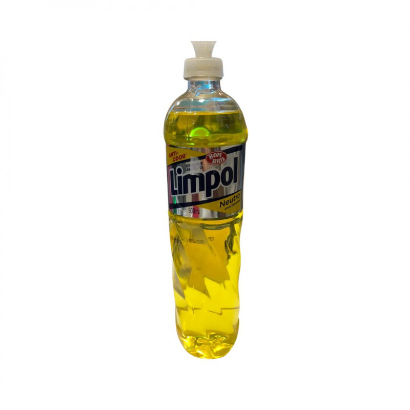 DETERGENTE  LÍQUIDO LIMPOL 500ML NEUTRO