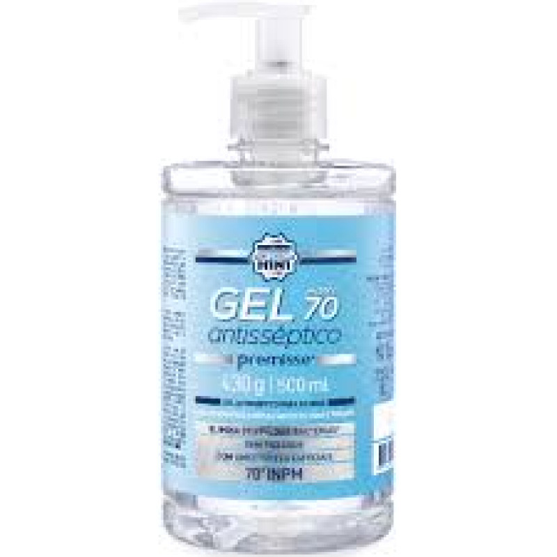 GEL CLEAN 70 PREMISSE  - 500 ML UN