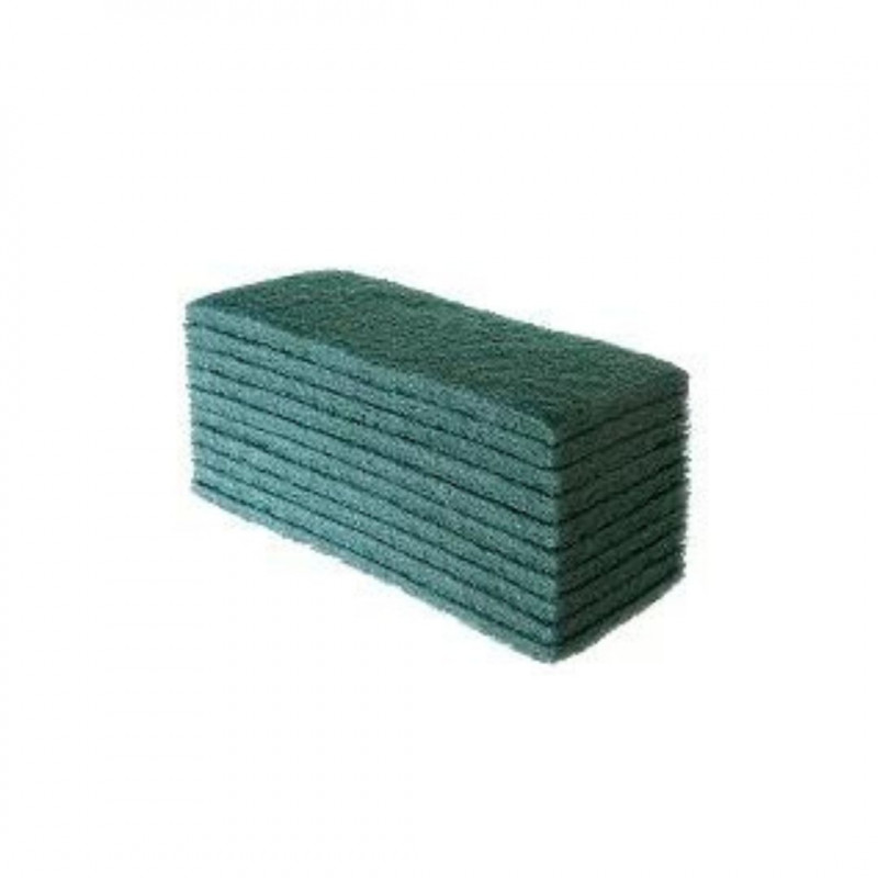 FIBRA LIMPEZA GERAL VERDE PEQUENA 25X10CM