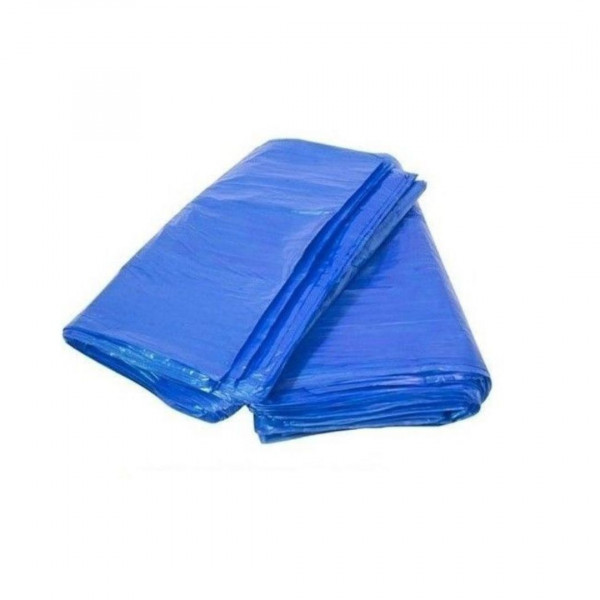 SACO PARA LIXO 200L PROFISSIONAL REFORÇADO AZUL COM 100 UND.