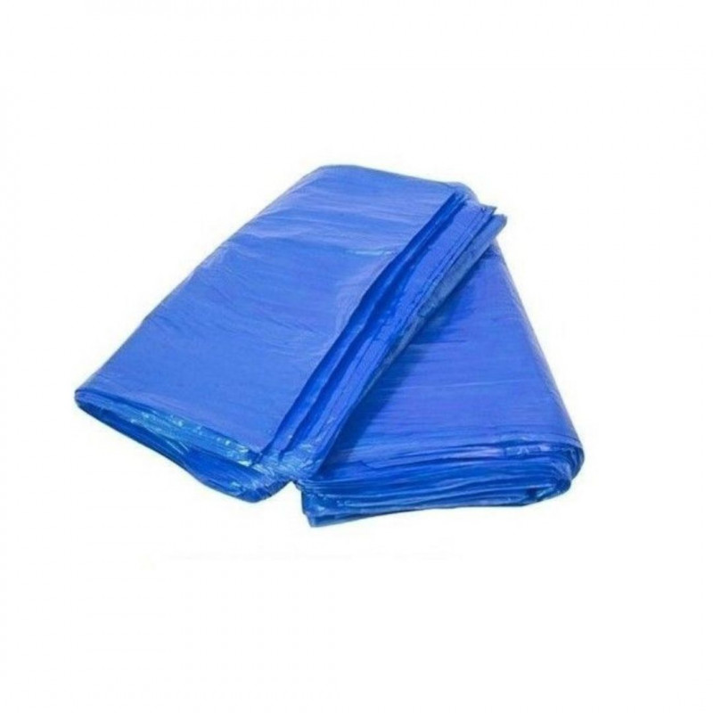 SACO PARA LIXO 150L PROFISSIONAL REFORÇADO AZUL COM 100 UND.