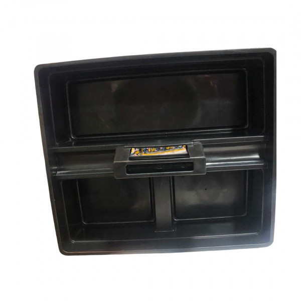 SUPORTE RESISTENTE  P/ UTENSÍLIOS E ACESSÓRIOS  /CARRO FUNCIONAL PRETO