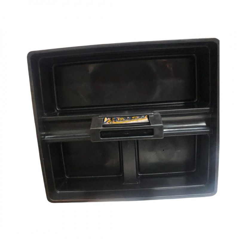 SUPORTE RESISTENTE  P/ UTENSÍLIOS E ACESSÓRIOS  /CARRO FUNCIONAL PRETO